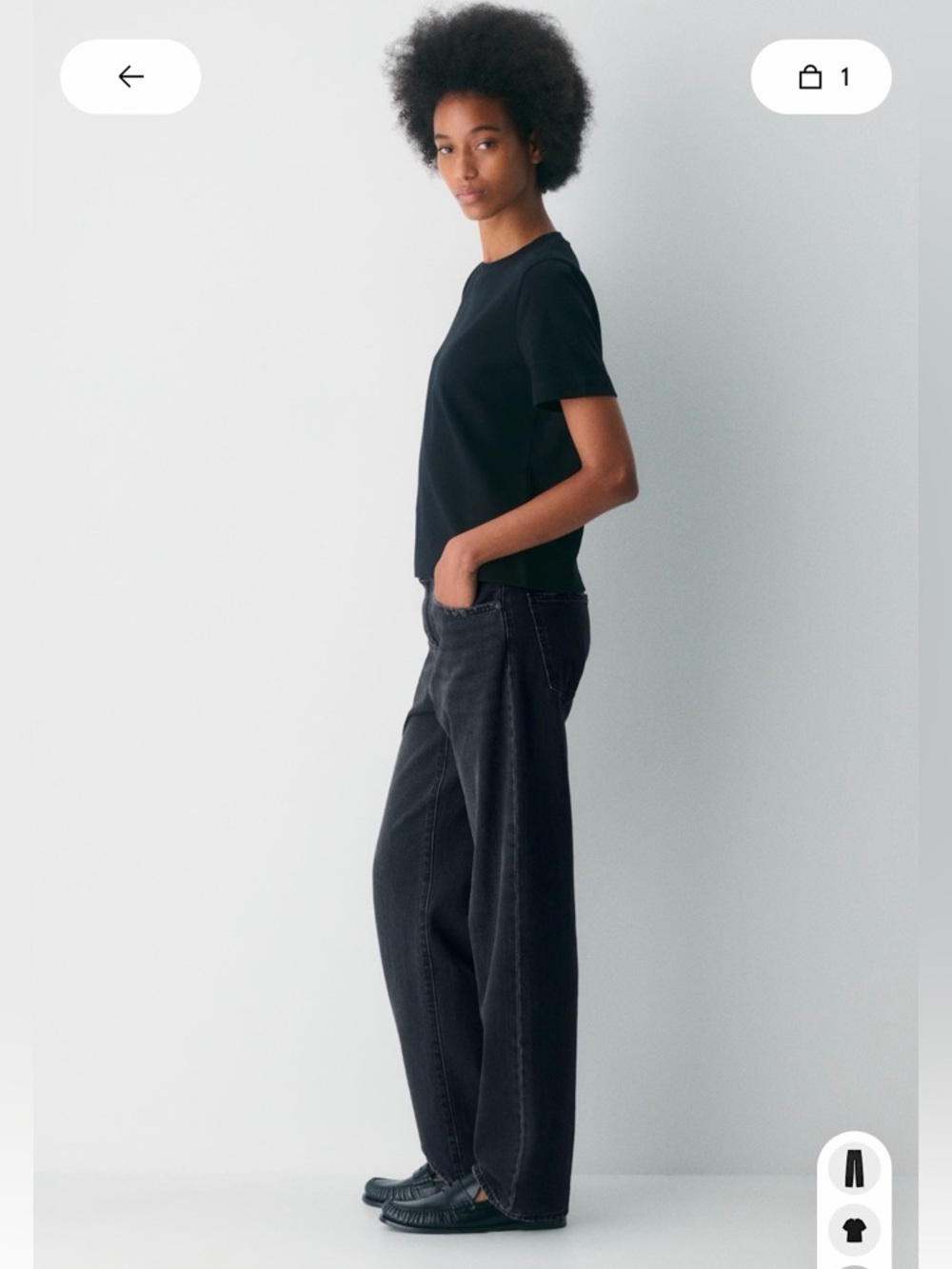 ARITZIA Denim Forum The '90s Marlo Hi-Rise Baggy Jean - Picture 3 of 7